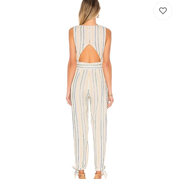 Tularosa Reese Jumpsuit in Ellis Stripe - Picture 3 of 4
